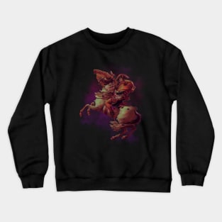 *** Crossing the Glitchy Alps Crewneck Sweatshirt